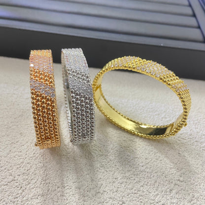 [LUXE]Five-row diamond bracelet