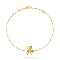 [LUXE]FRIVOLE PULSERA DE FLOR DE ORO