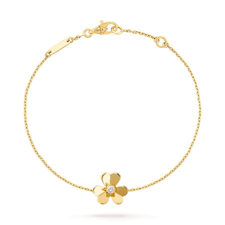 [LUXE]FRIVOLE PULSERA DE FLOR DE ORO