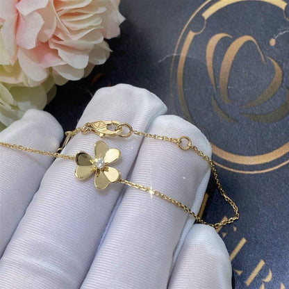 [LUXE]FRIVOLE PULSERA DE FLOR DE ORO