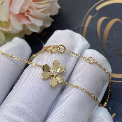 [LUXE]FRIVOLE PULSERA DE FLOR DE ORO