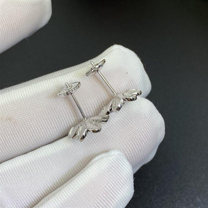 [LUXE]FRIVOLE MINI SILVER FLOWER EARRINGS