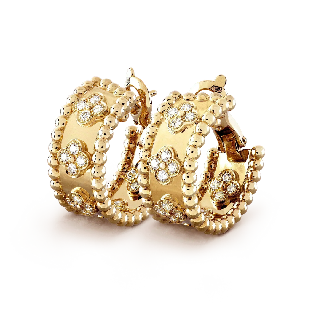 [LUXE]PERLEE DIAMOND EARRINGS