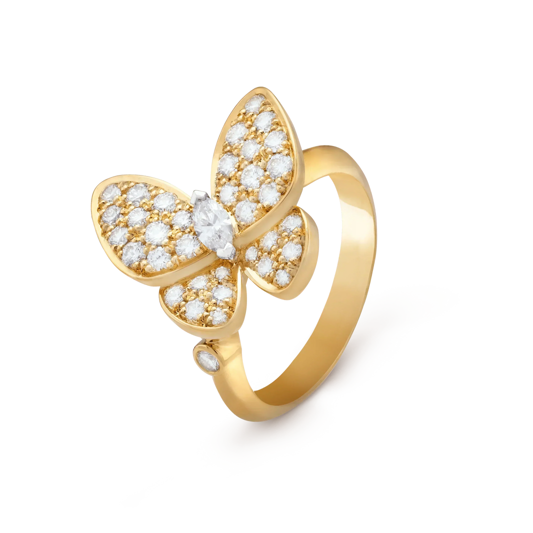 [LUXE]BUTTERFLY DIAMOND RING