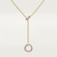 [LUXE] TRINITY DIAMONDS NECKLACE