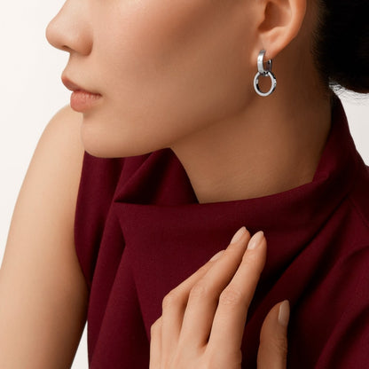 [LUXE] LOVE 3.3MM DANGLE EARRINGS