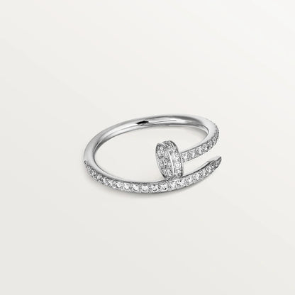 [LUXE]JUSTE ANILLO PLATA 1.8MM DIAMANTES